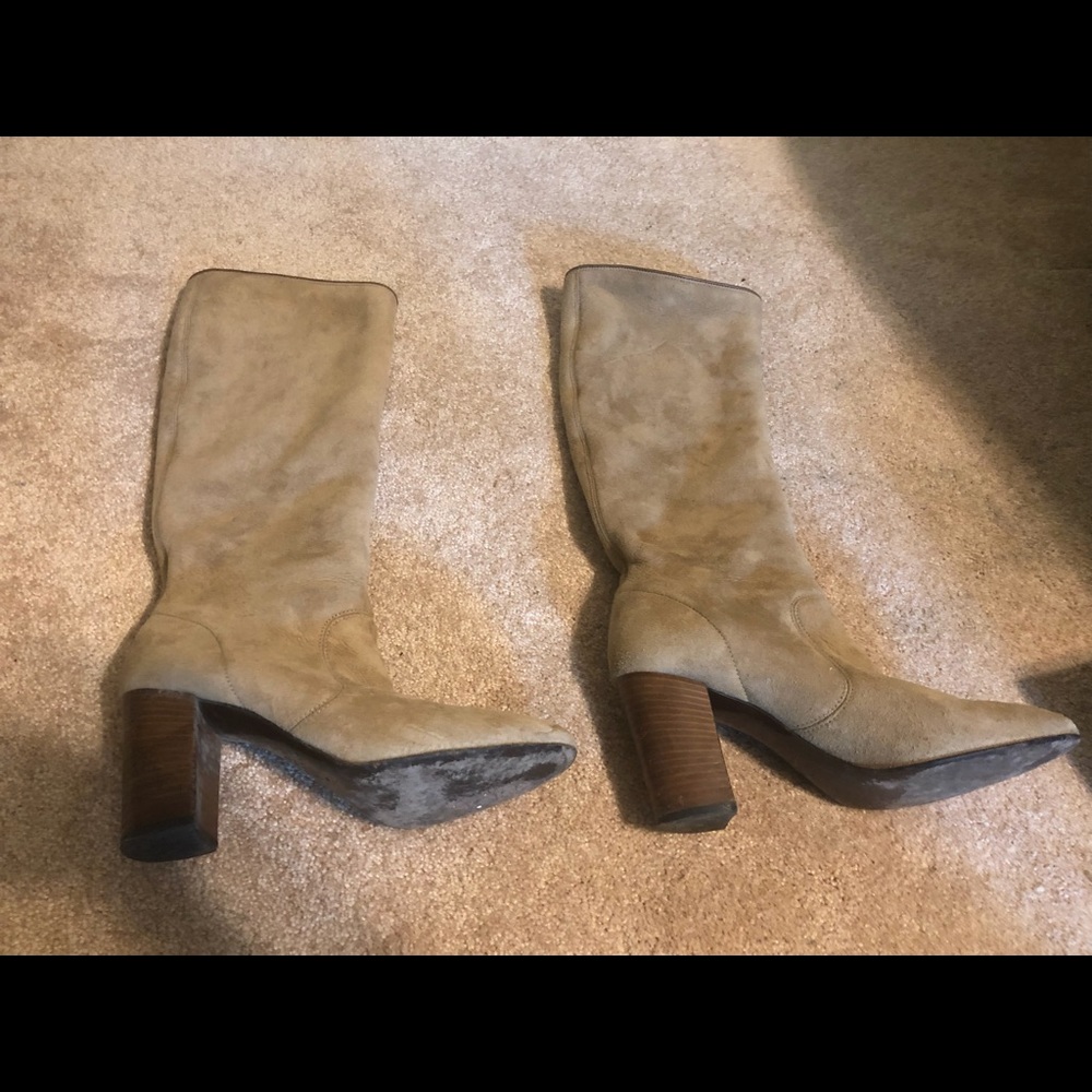 Excellent Lanvin shearling boots Italy 37.5